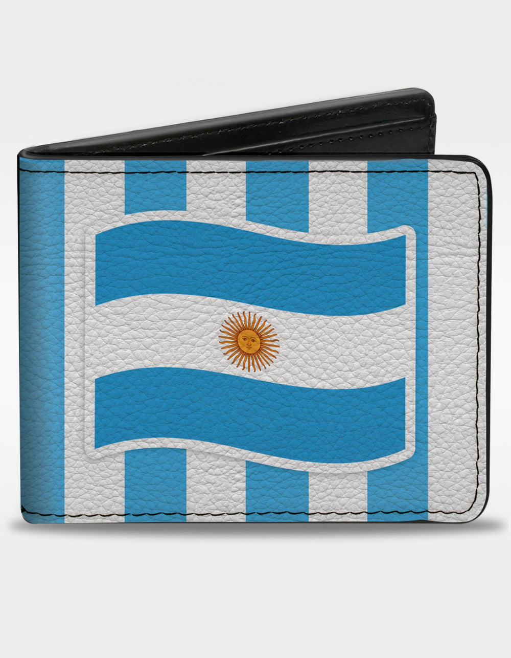BUCKLE-DOWN Argentina Spirit Flag Bifold Wallet - MULTI