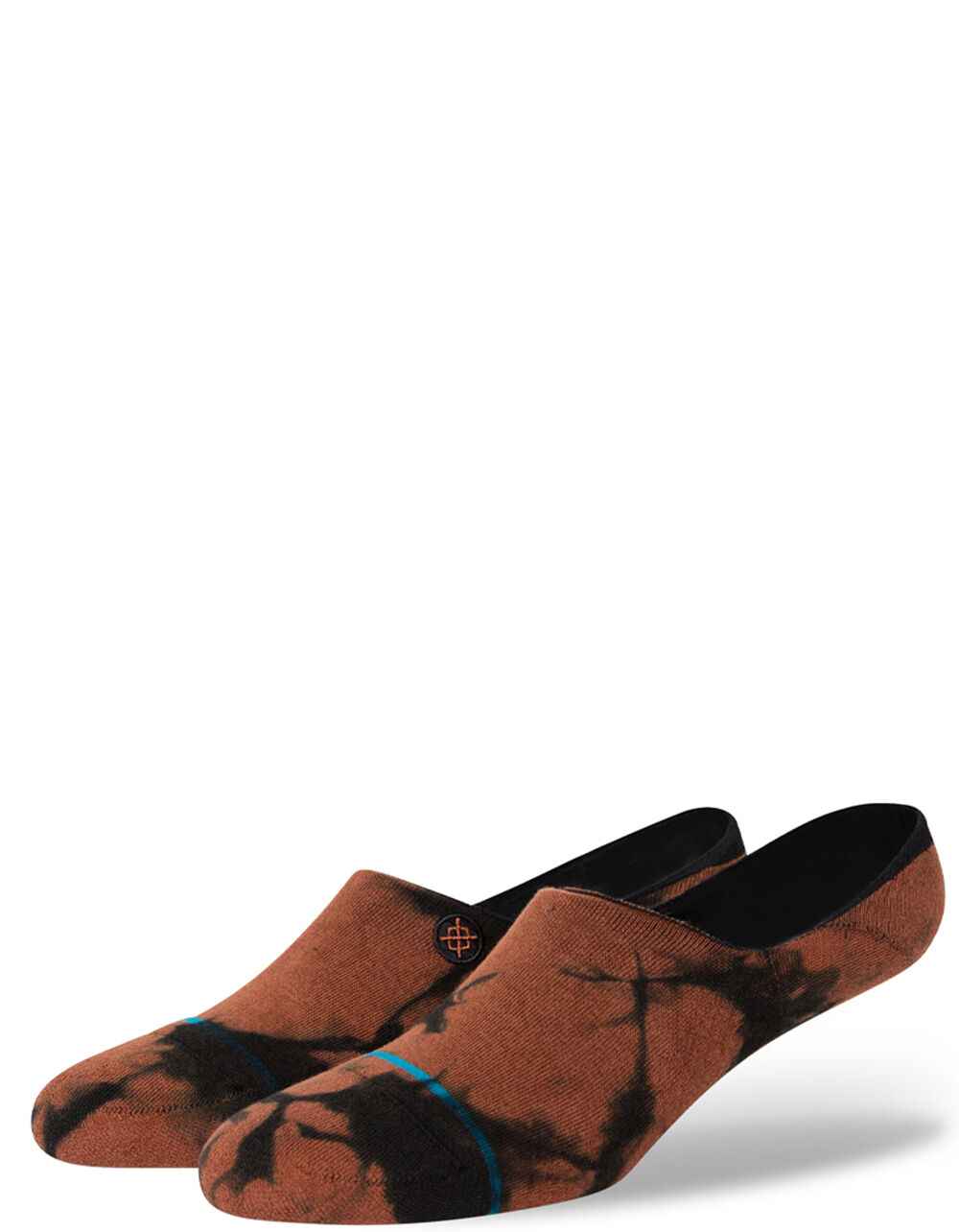 STANCE Dyed Mens No Show Socks BROWN Tillys