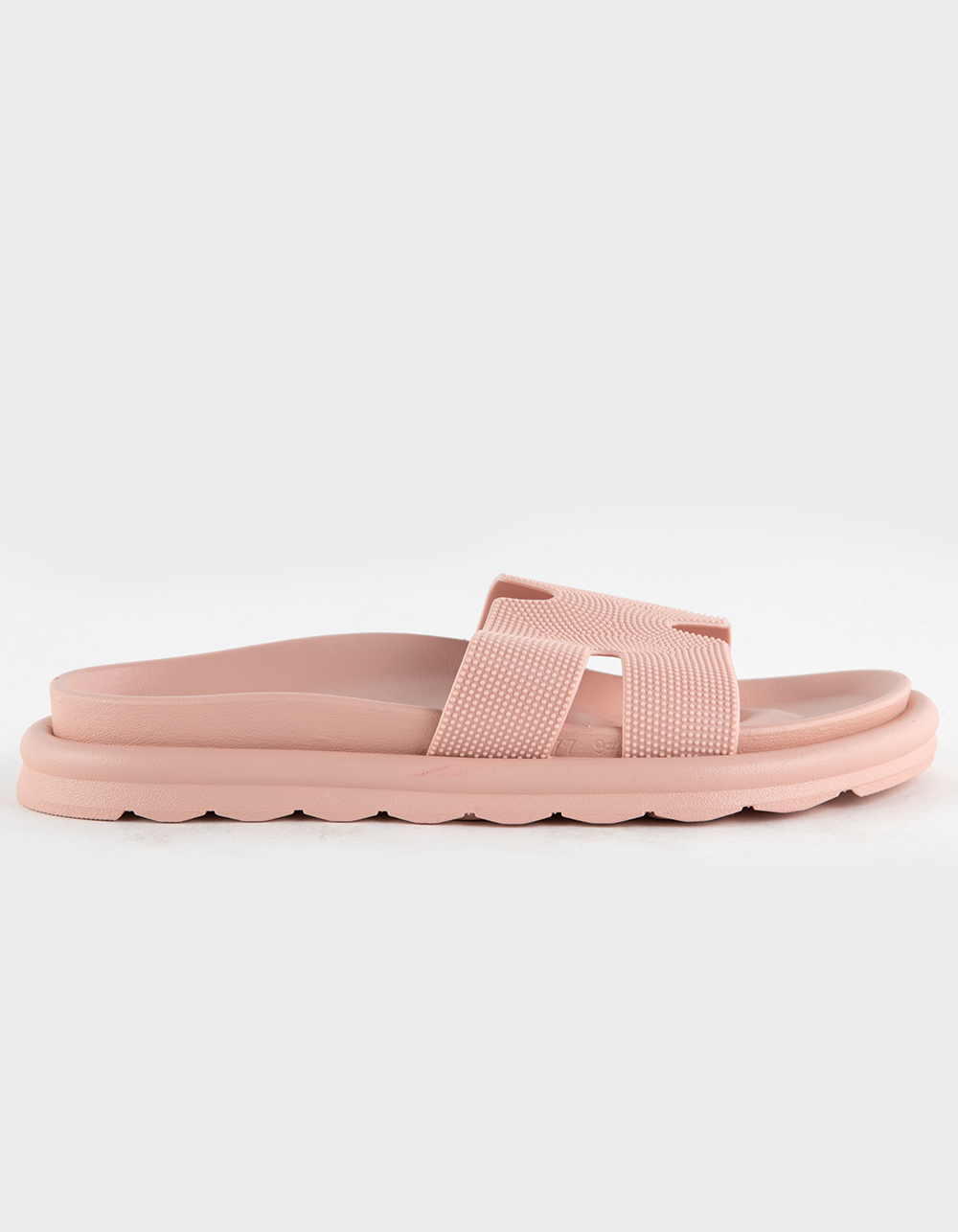 MIA Bertini Womens Slide Sandals - BLUSH