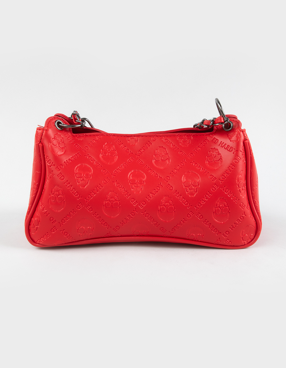 ED HARDY Buffy Baguette Bag - RED