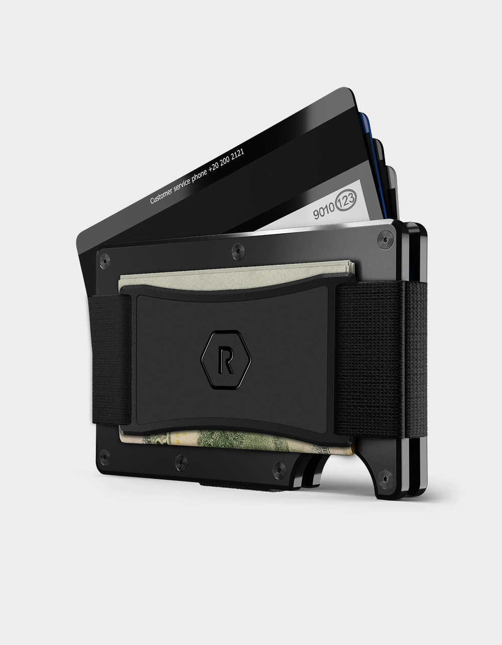RIDGE WALLETS Royal Black Ridge 2.0 Wallet - BLACK
