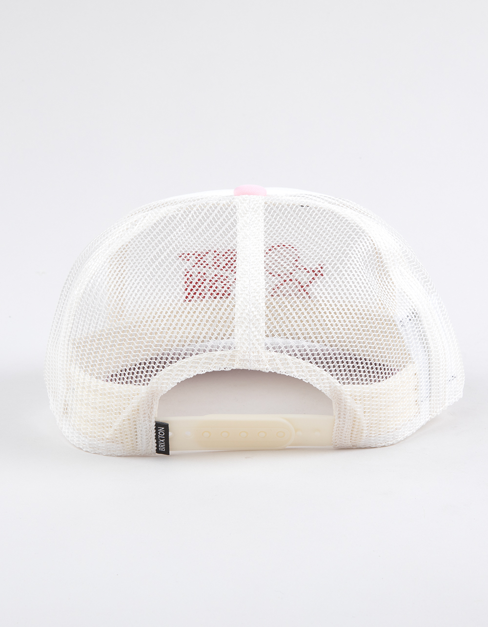 BRIXTON Cherry Womens NetPlus® Trucker Hat - PNK/WHT