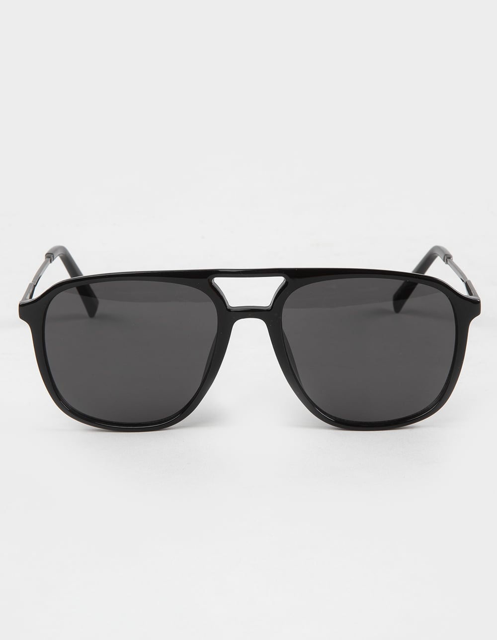 RSQ Aviator Plastic Sunglasses - BLACK
