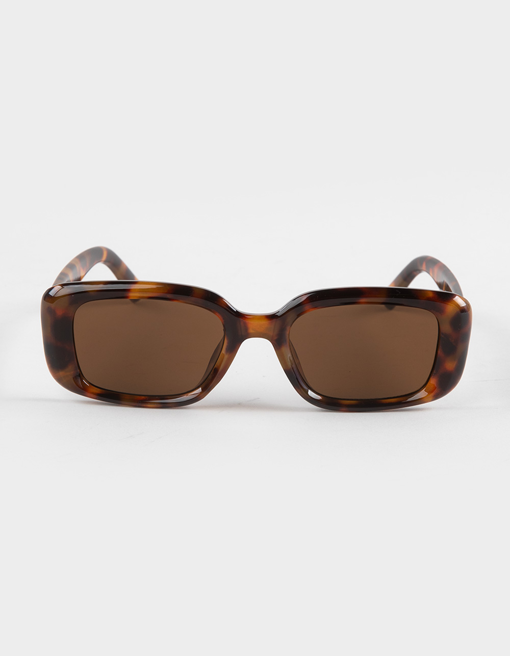 RSQ Chunky Rectangle Sunglasses - TORTOISE