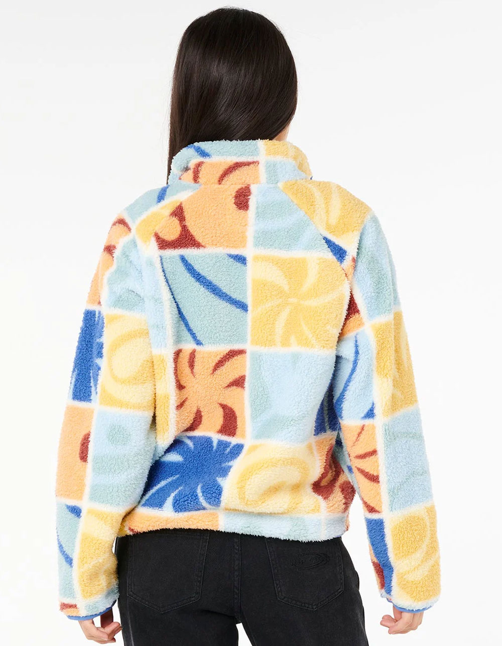 RIP CURL Artist of the Search Ty Williams Womens Polar Fleece Jacket - MULTI