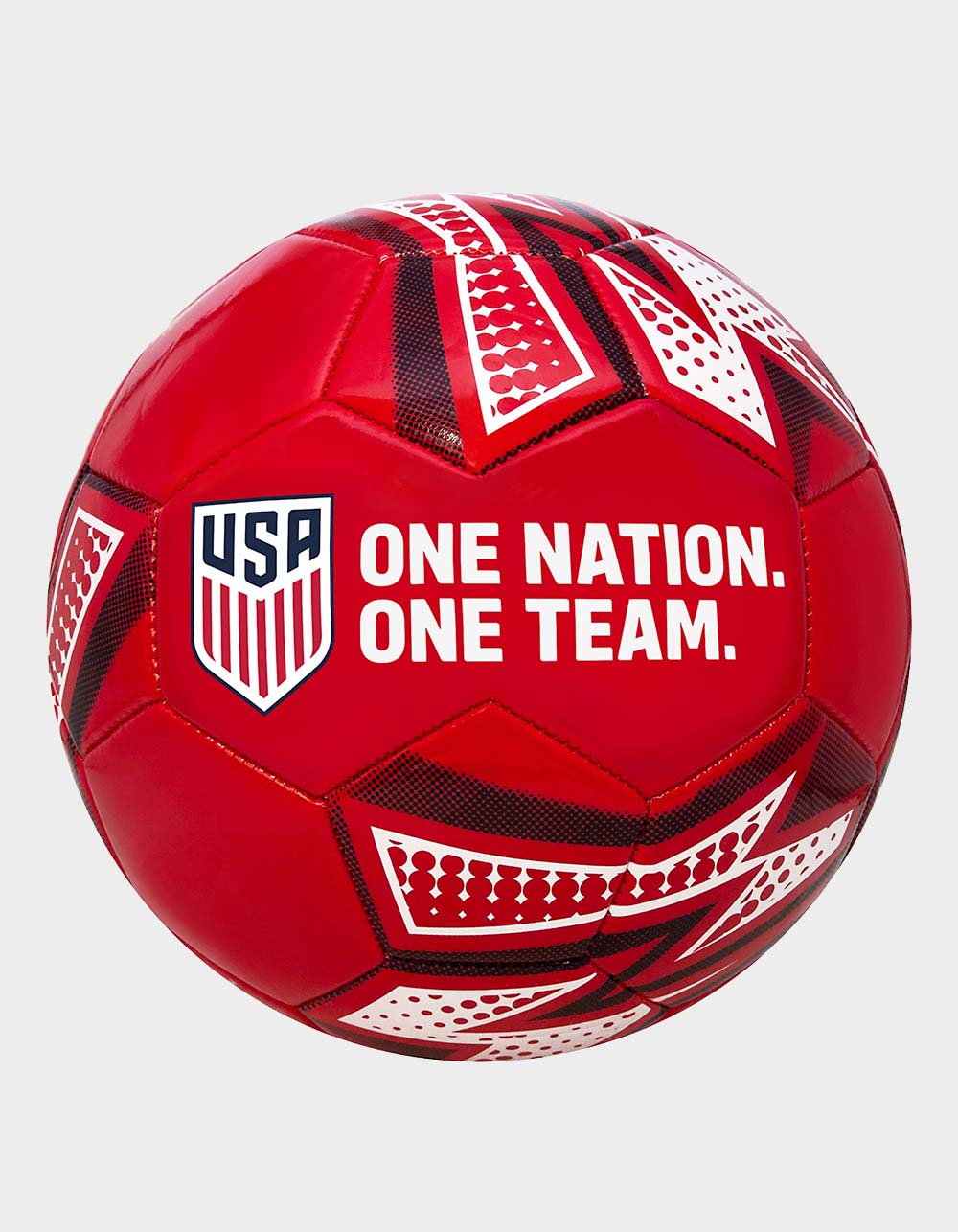 U.S. SOCCER One Nation One Team Soccer Ball - RED