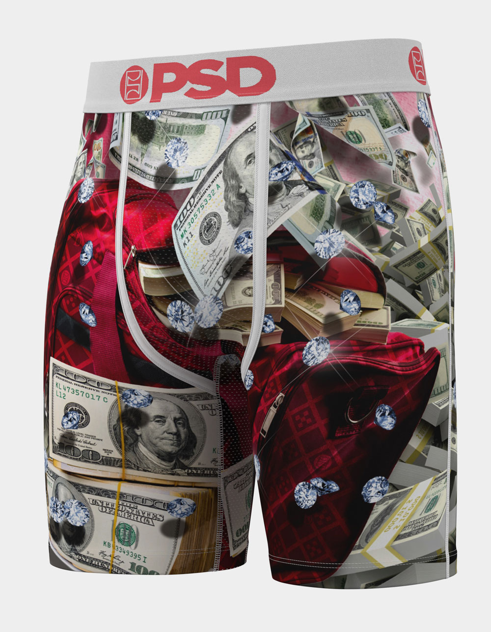 PSD Secure The Bag Mens Boxer Briefs - MULTI