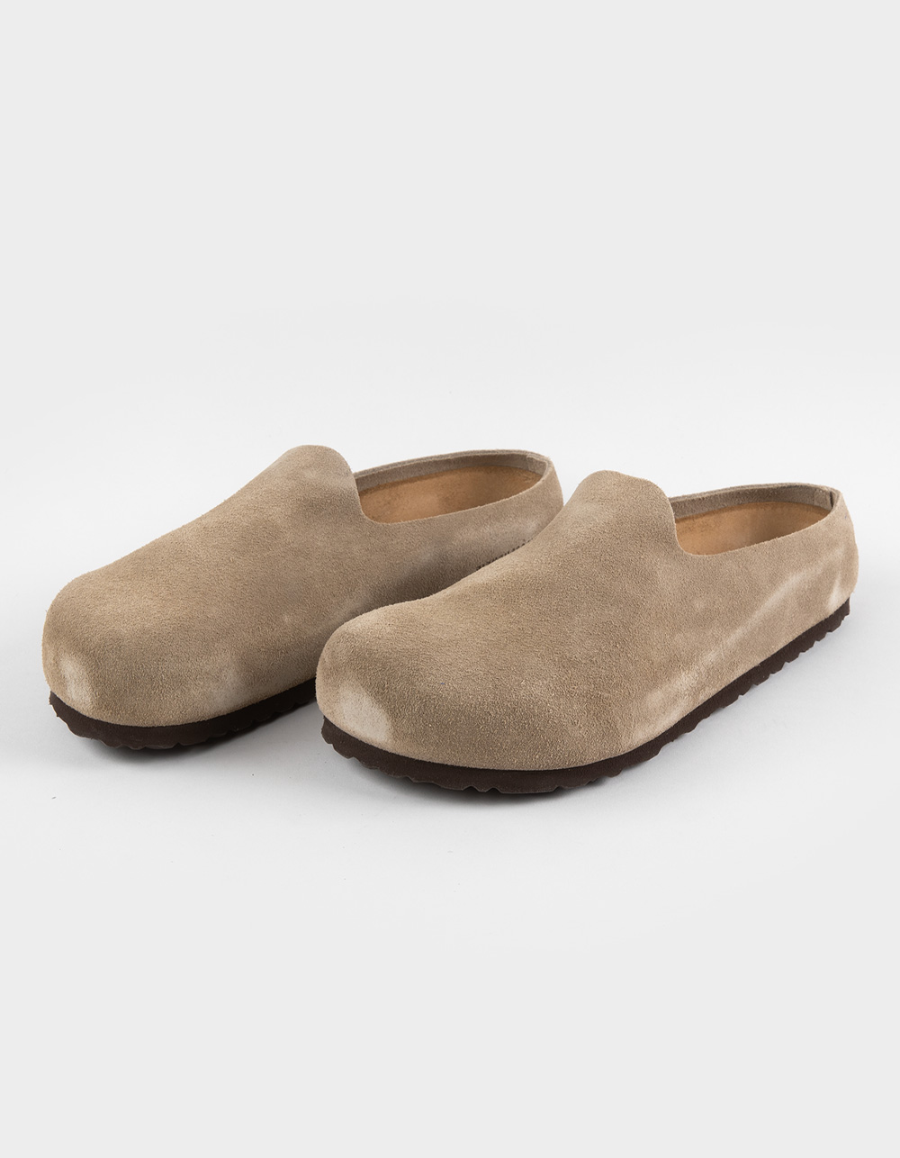 BIRKENSTOCK Amsterdam Wrapped Mens Clogs - TAUPE