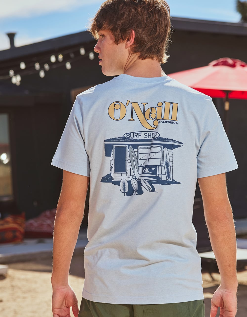 O'NEILL Shop Mens Tee - LIGHT BLUE