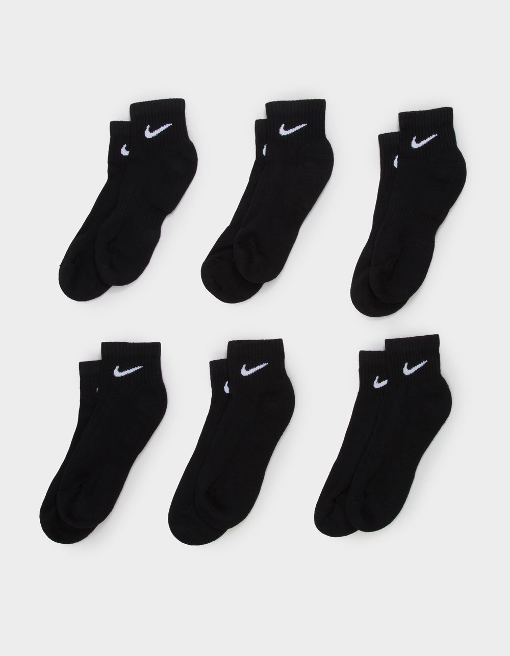 NIKE Everyday Plus Cushioned 6 Pack Training Low Socks