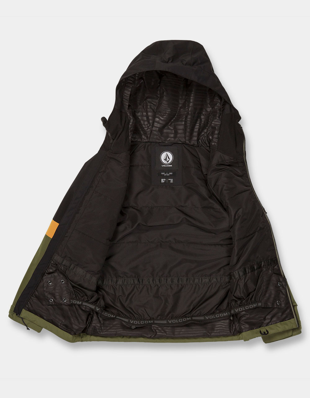 VOLCOM Sawmill Boys Insulated Snow Jacket - MILITARY