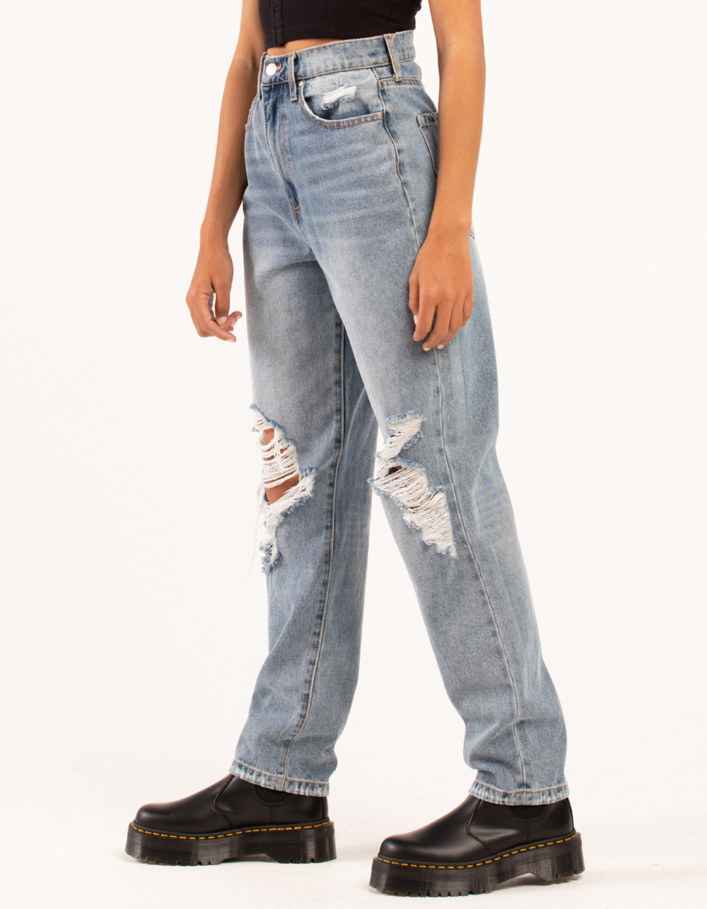 RSQ Womens 90s Jeans - LIGHT WASH