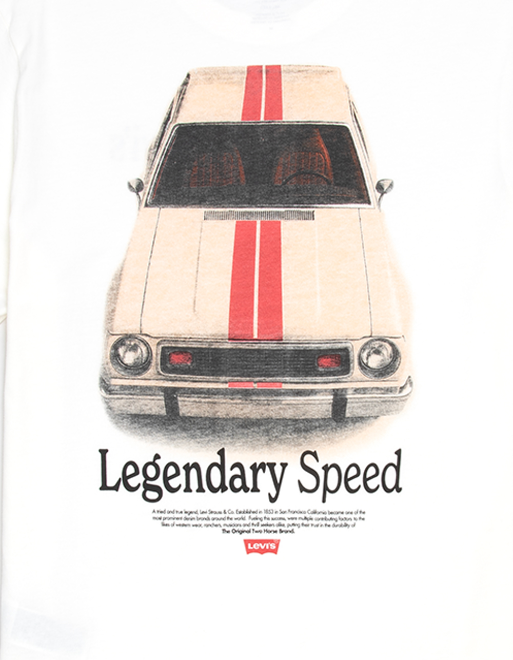 LEVI'S Legendary Speed Mens Tee - OFF WHITE