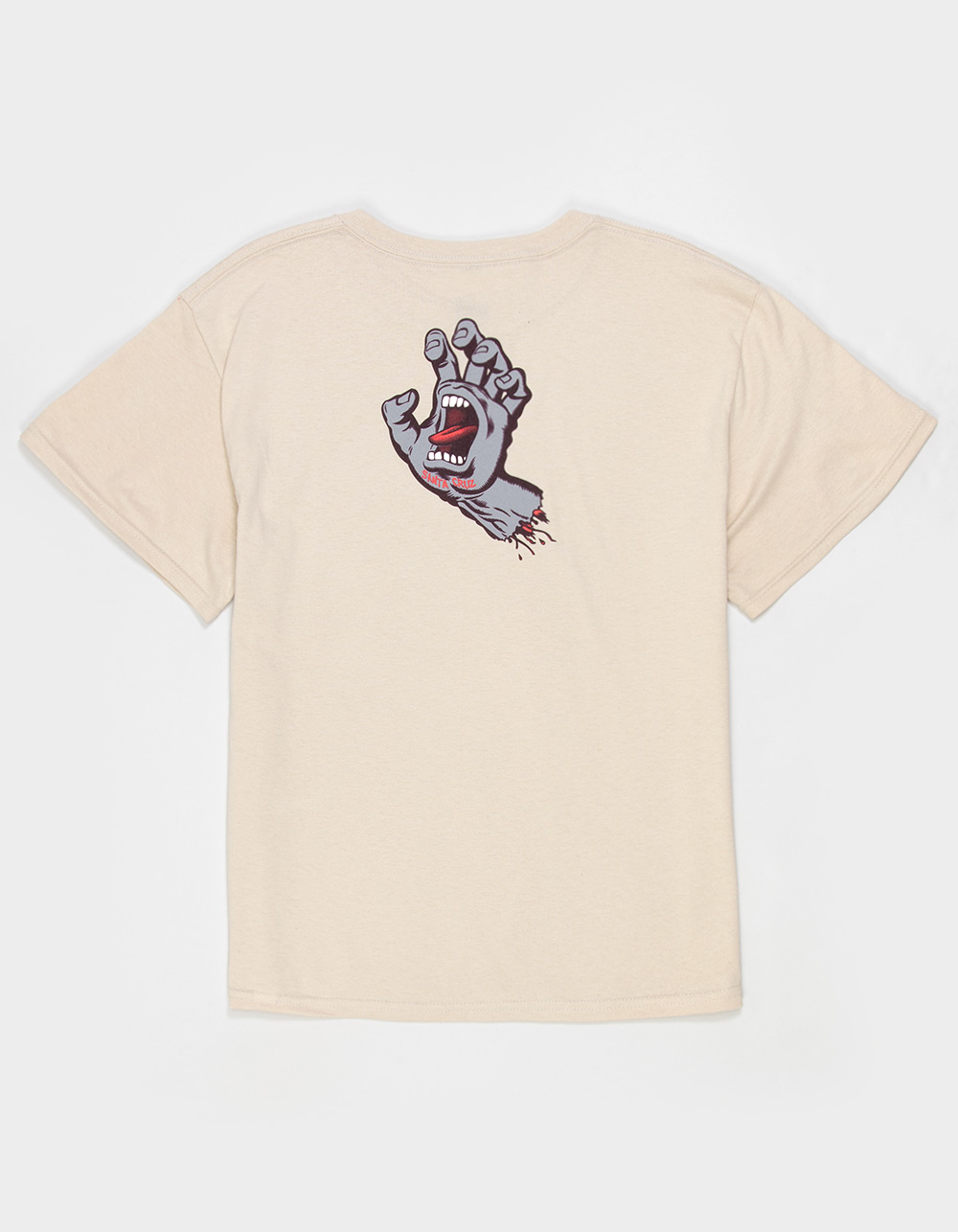 SANTA CRUZ Screaming Hand Boys Tee - SAND