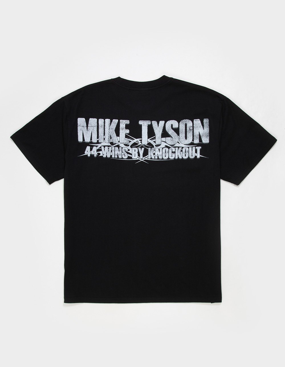 MIKE TYSON Lights Out Mens Boxy Tee - BLACK