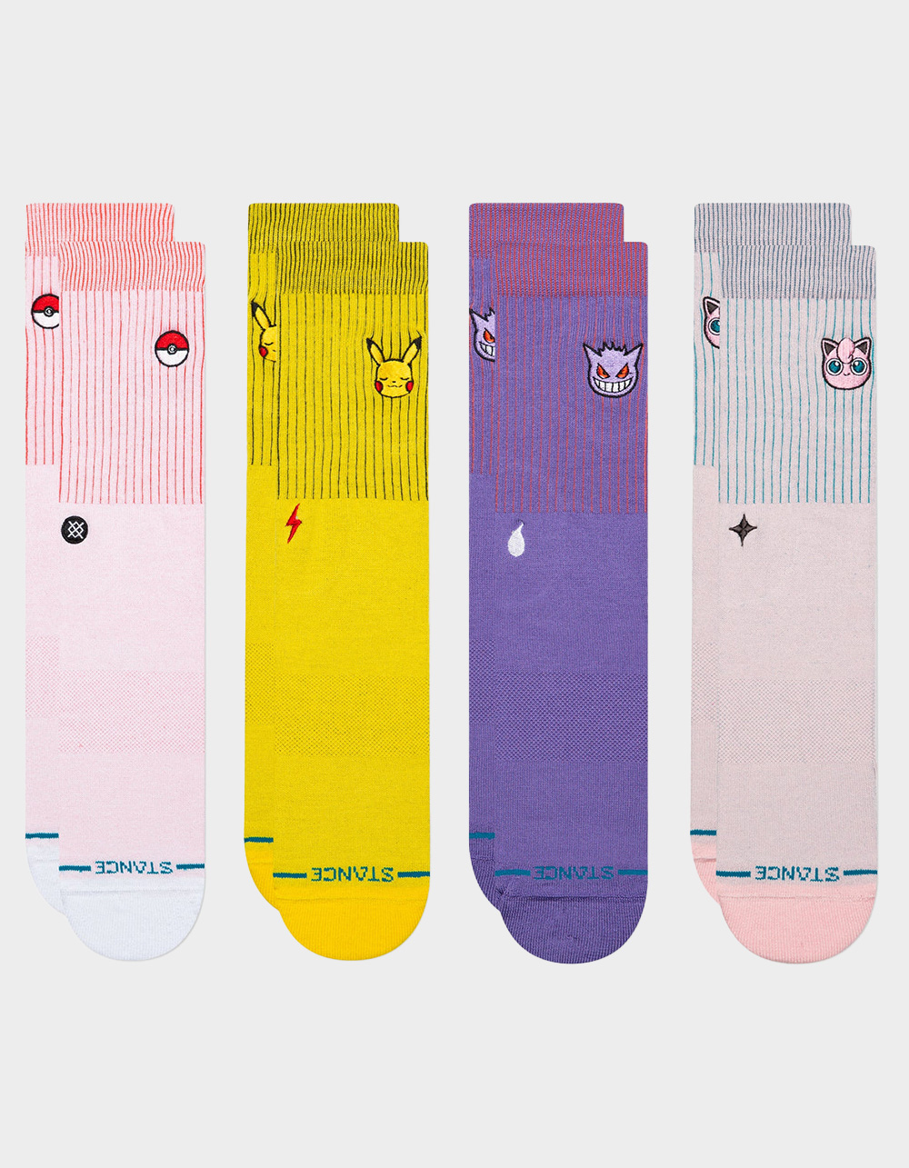 STANCE x Pokémon Crew Socks Box Set - MULTI