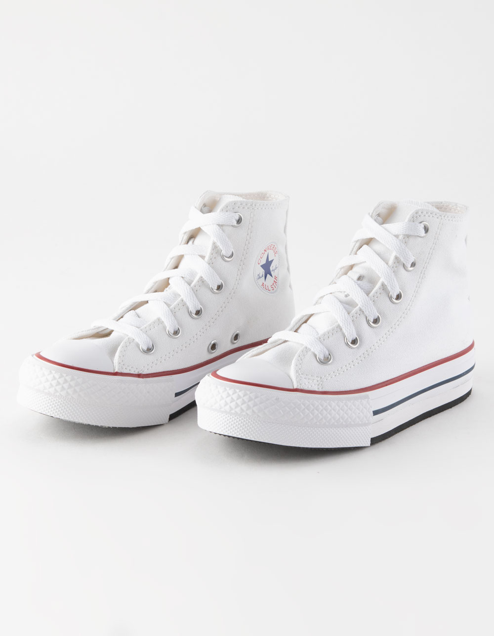 CONVERSE Chuck Taylor All Star EVA Lift Platform Girls High Top Shoes - WHITE