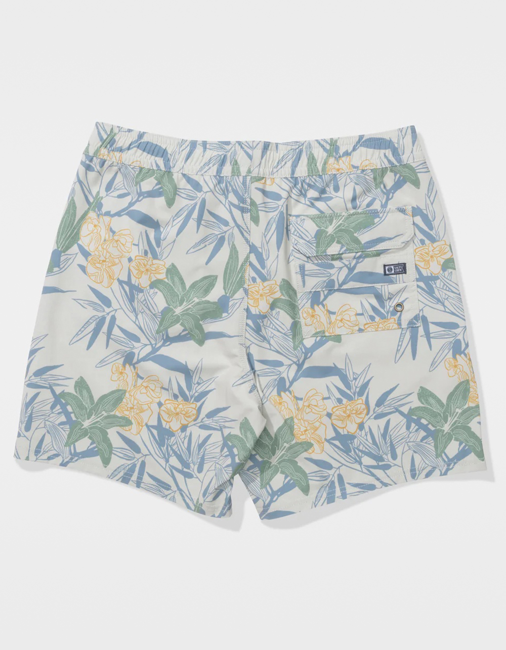SALTY Crew Mens Volley Shorts - OFF WHITE