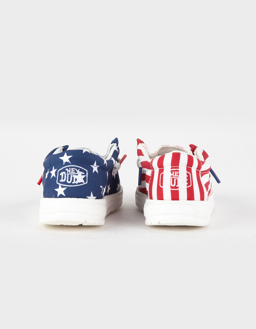 HEY DUDE Wally Youth Patriotic American Flag Boys Shoes - MULTI | Tillys