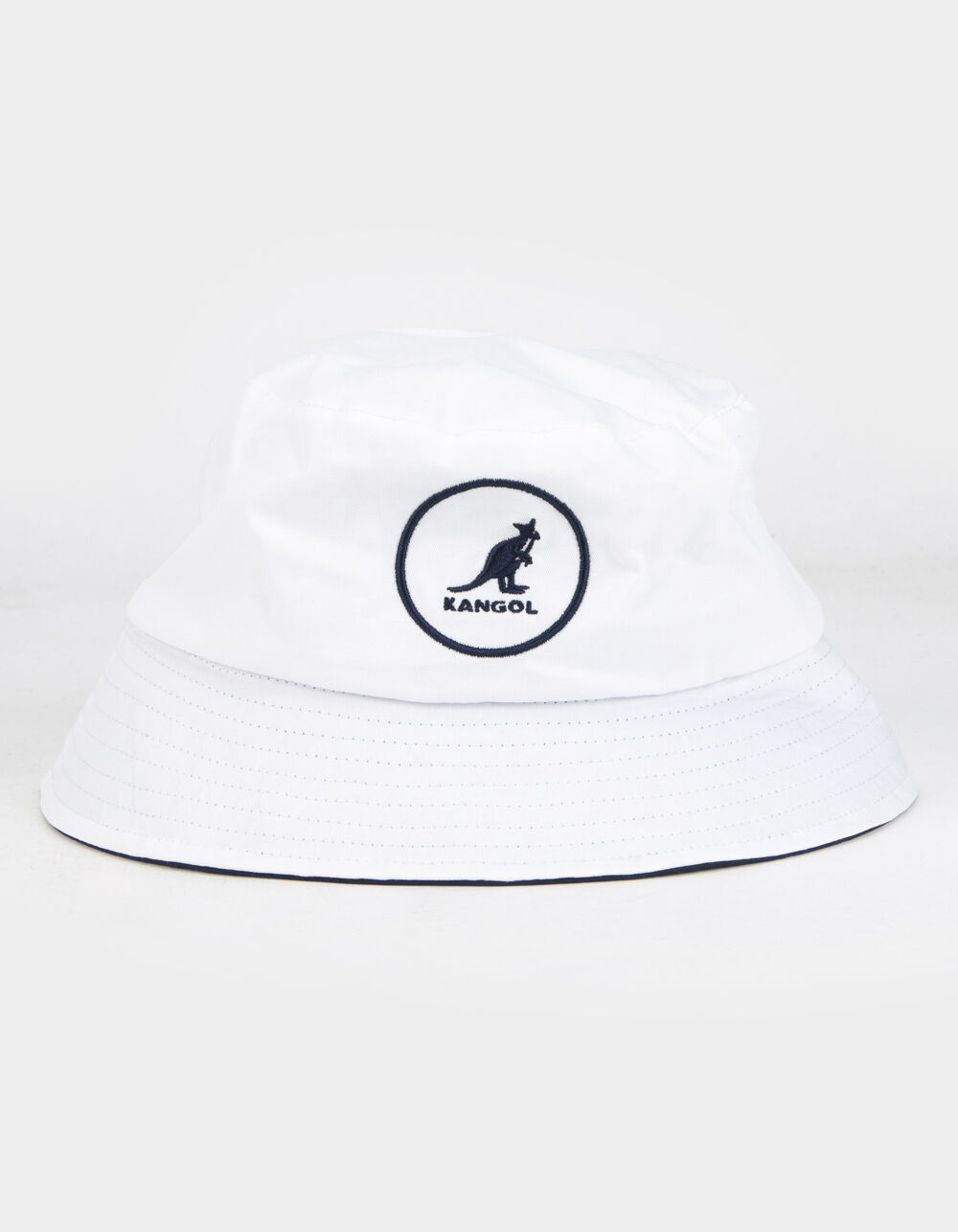KANGOL Cotton White Bucket Hat WHITE Tillys