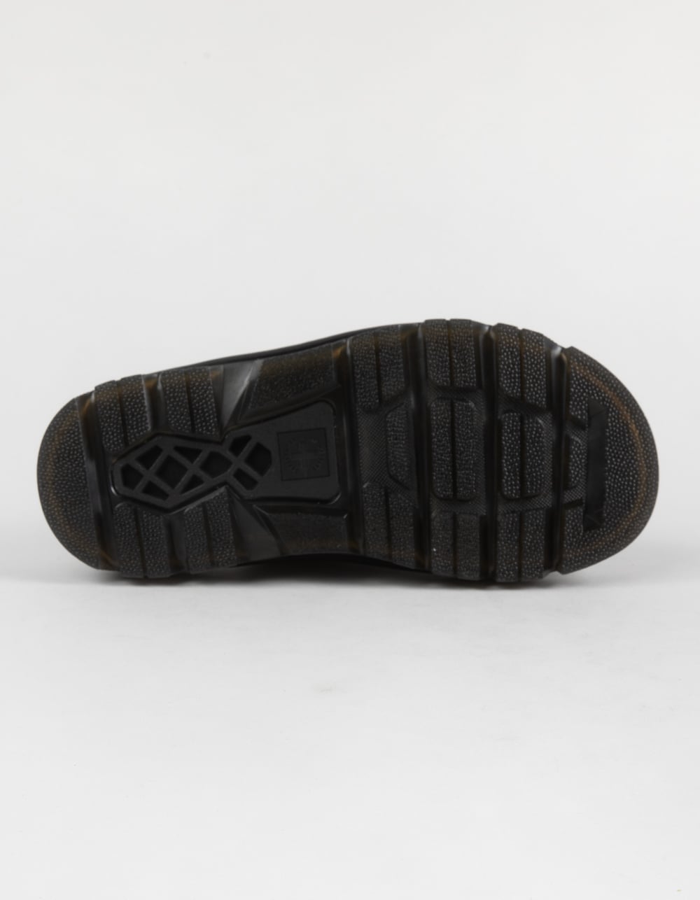 DR. MARTENS Zebzag Flower Womens Platform Slides - BLACK