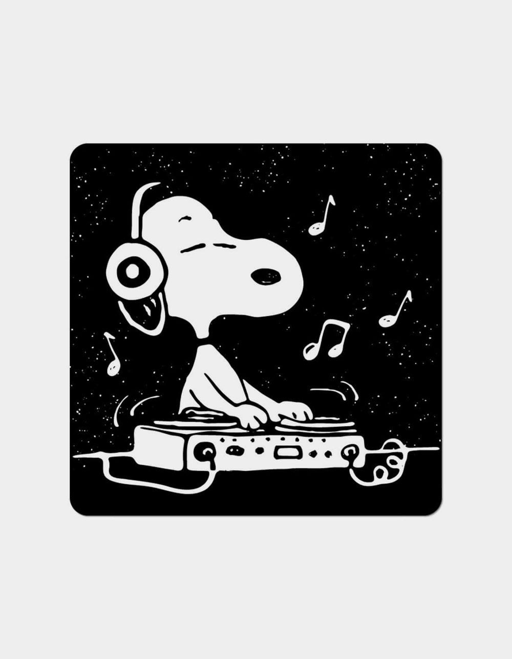 APPLY Peanuts Snoopy DJ Sticker - MULTI