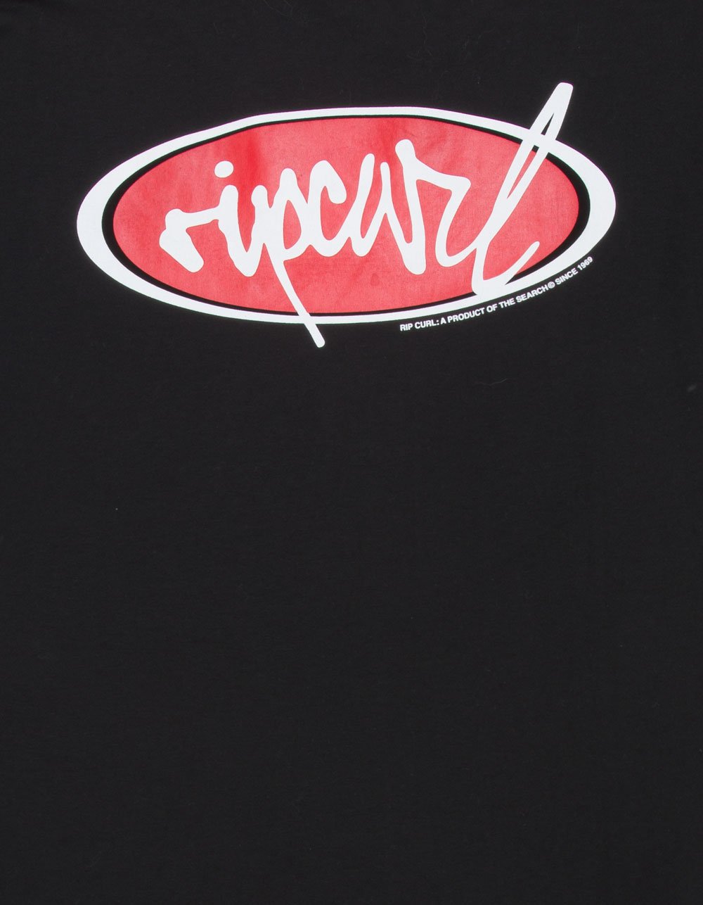 Rip CURL Script Mens Tee - BLACK