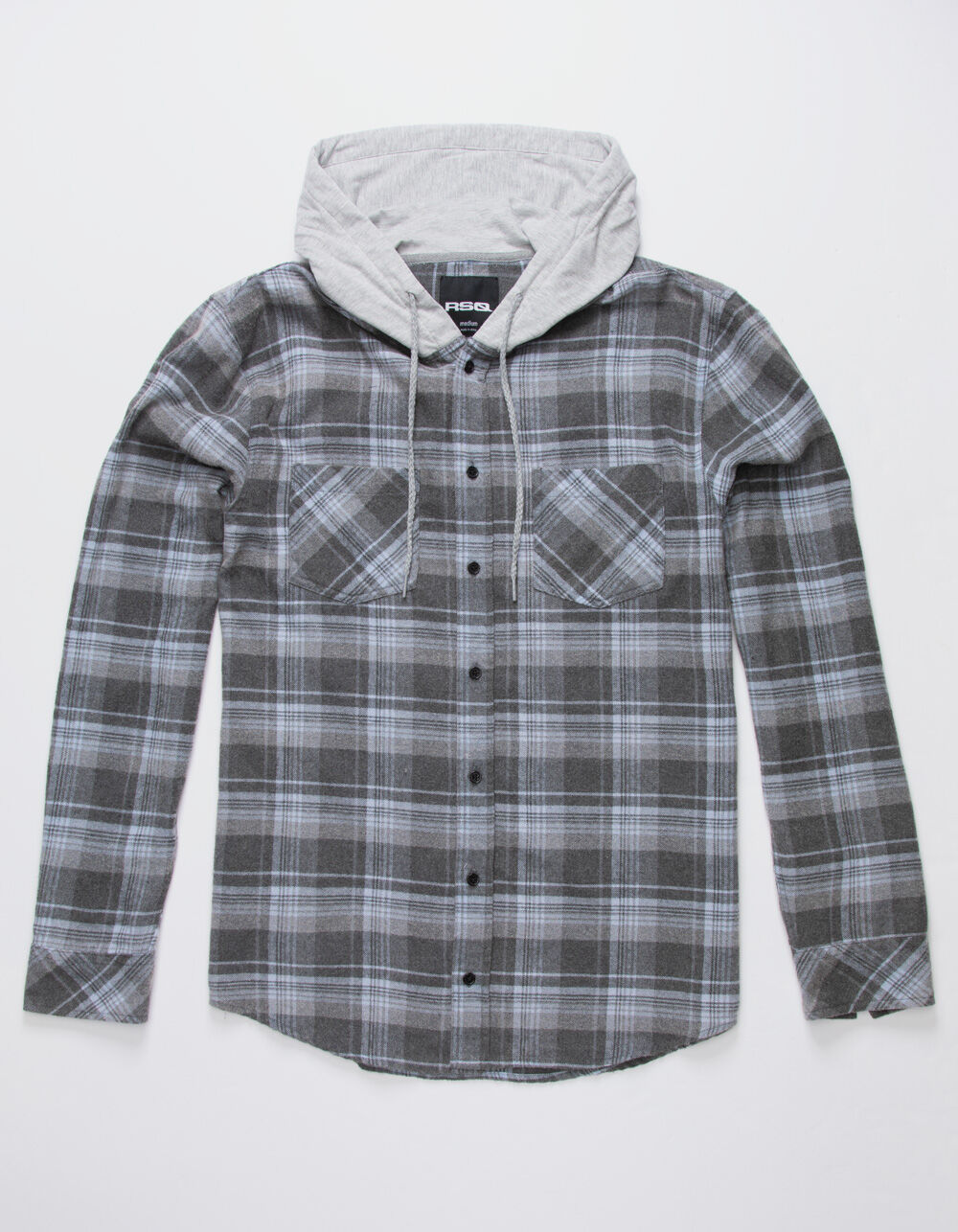 RSQ Mens Plaid Hooded Flannel - 286 | Tillys
