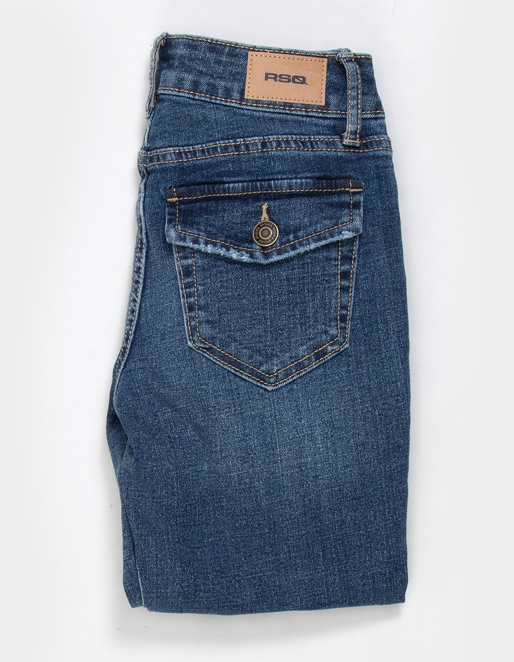 RSQ Girls Bootcut Jeans - Dark Wash