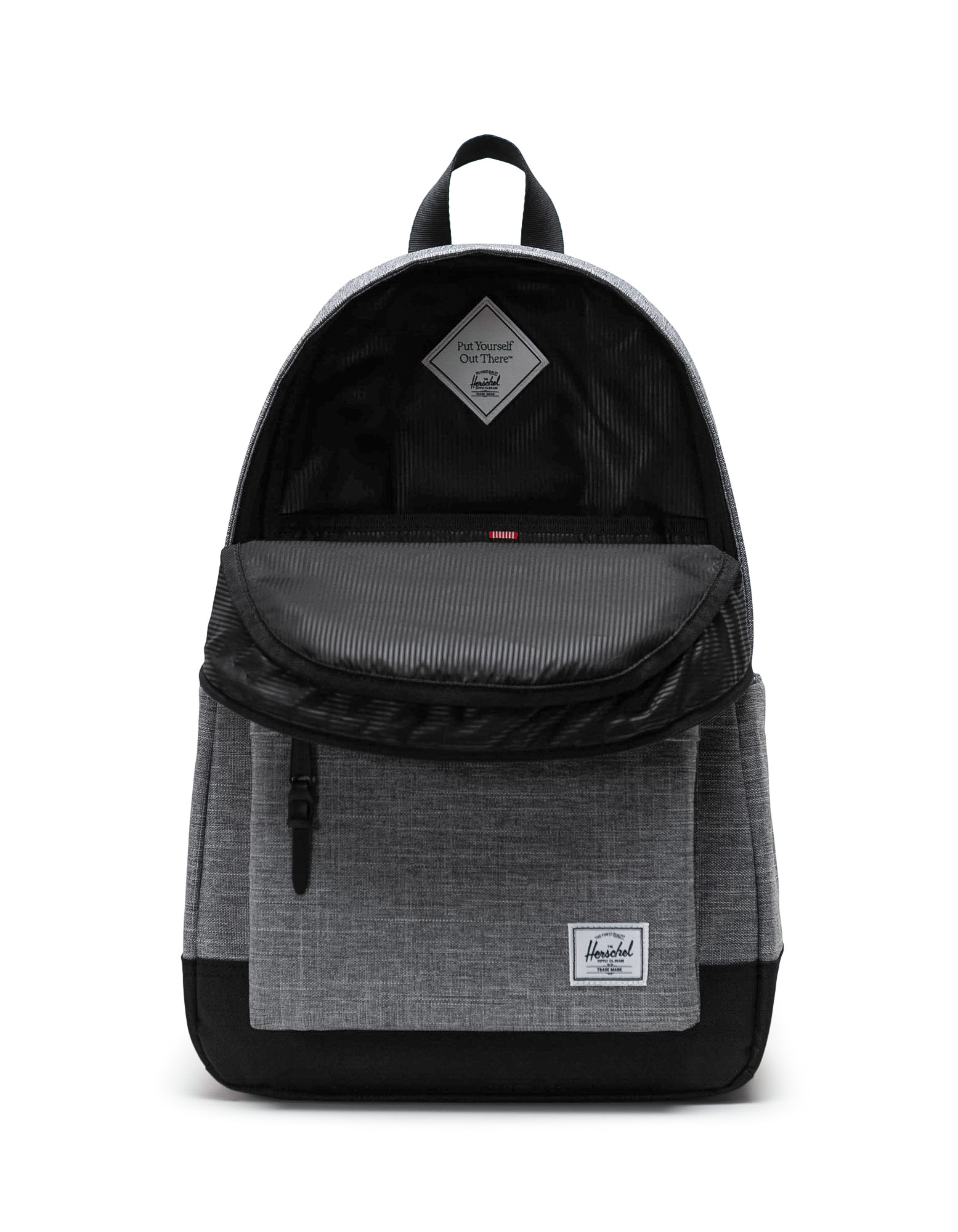 guess herschel heritage backpack and a front pocket organizes the little things Herschel Heritage Unisex Polyester Navy