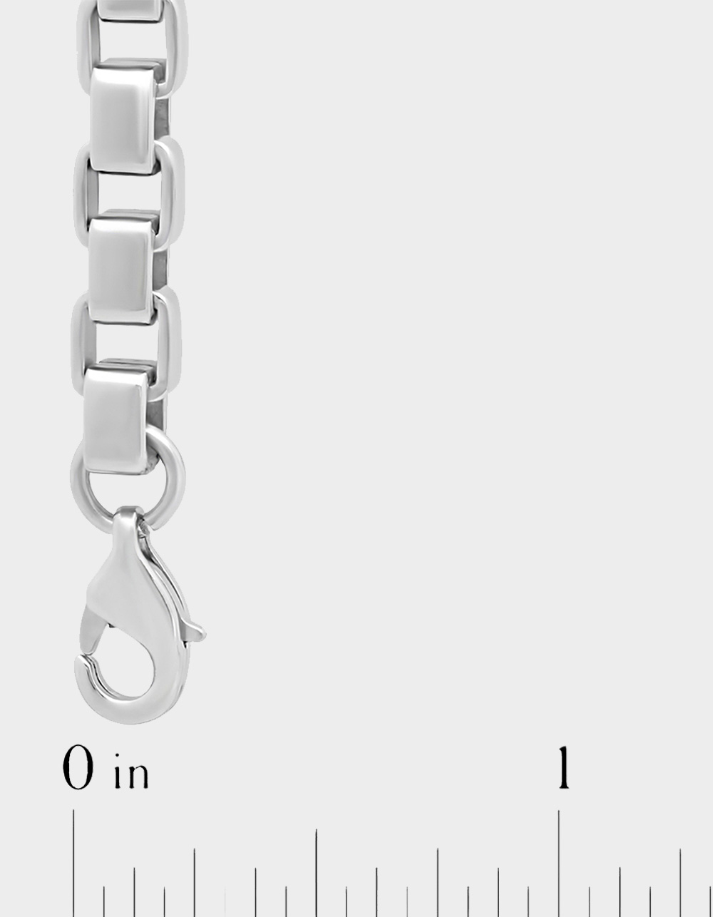 STEEL NATION Stainless Steel 6MM Box Link Fashion Chain - STAINLESS