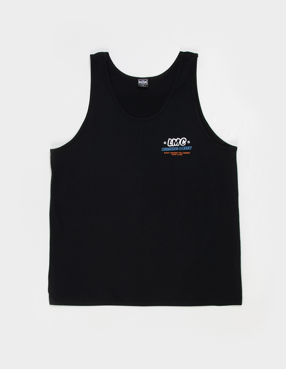 LOSER MACHINE Ringer Club Mens Tank Top - BLACK