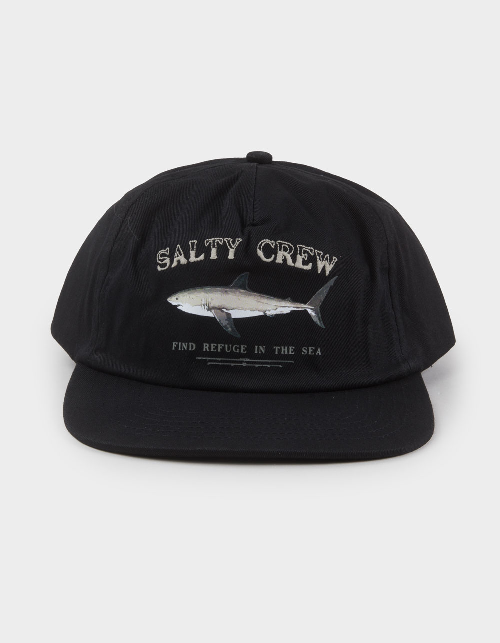 SALTY CREW Seawater Snapback Hat - BLACK