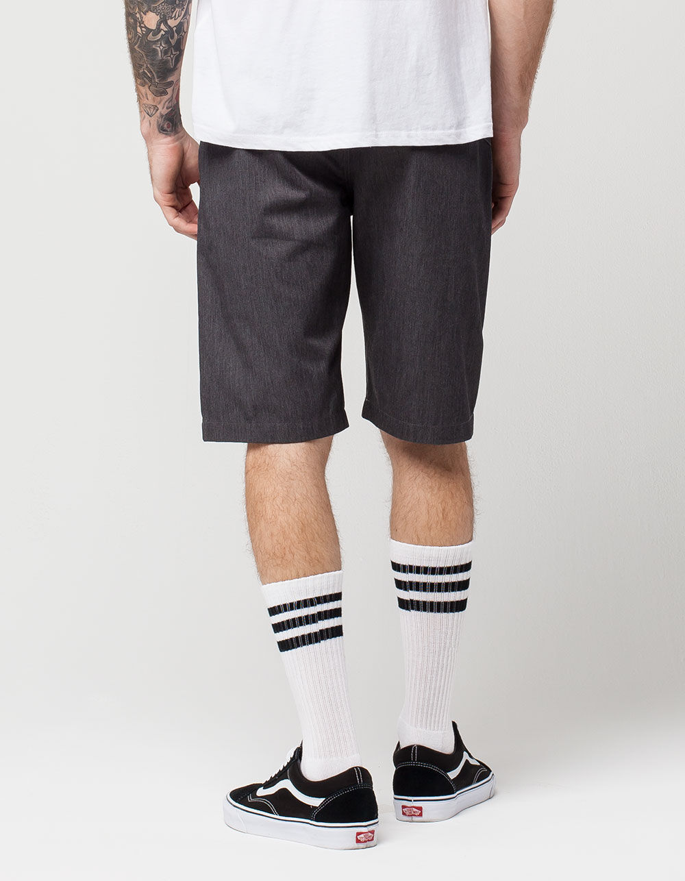 Modern Frickin II Mens Chino Shorts CHARCOAL Tillys