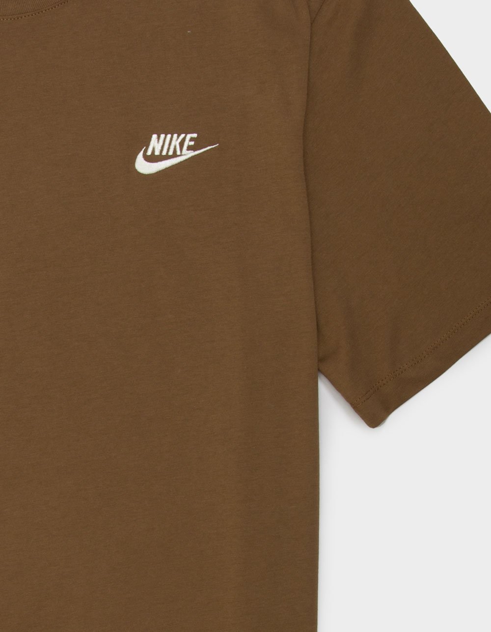 NIKE Sportswear Club Mens Tee - BROWN COMBO