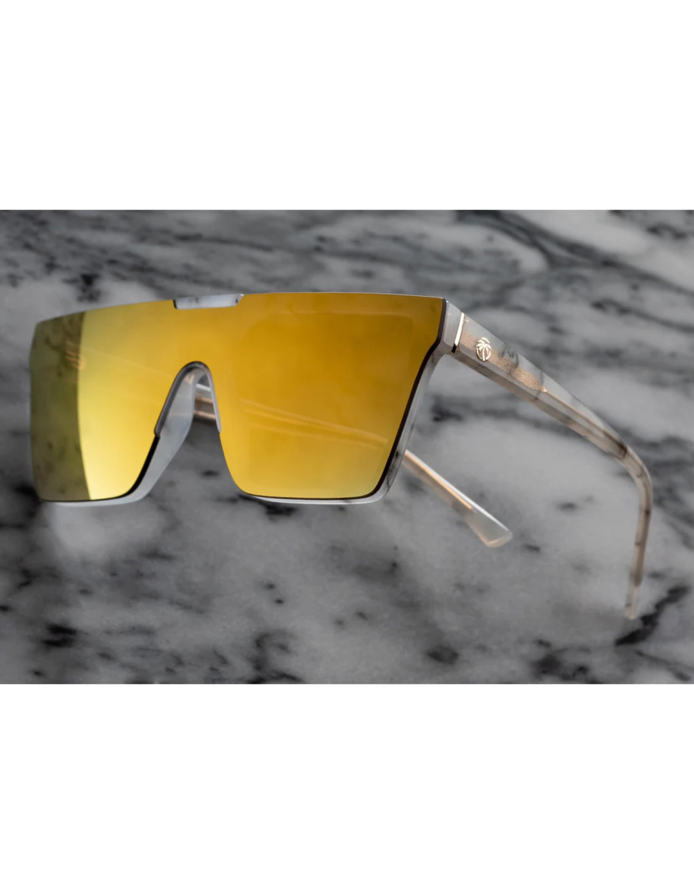 HEATWAVE VISUAL Clarity Gold Sunglasses GOLD Tillys