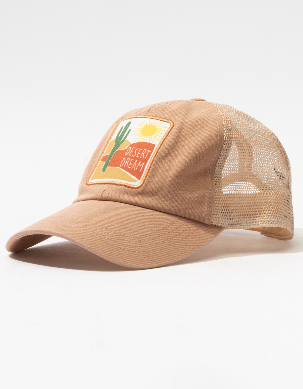 DAVID AND YOUNG Desert Dream Womens Trucker Hat BLUSH Tillys