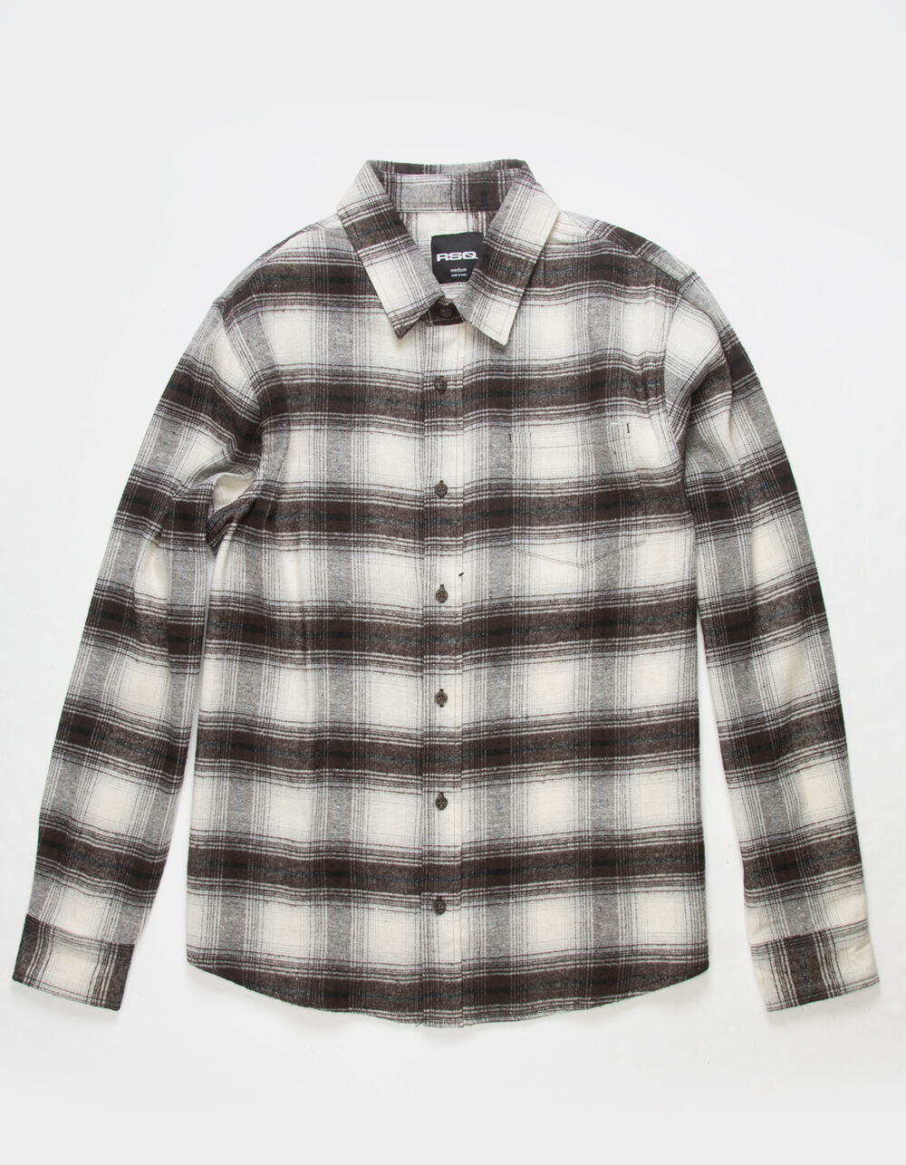 RSQ Mens Plaid Flannel - WHITE COMBO | Tillys