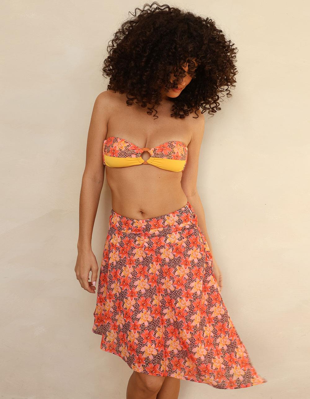 DIPPIN' DAISY'S Sunbeam Skirt - ORANGE