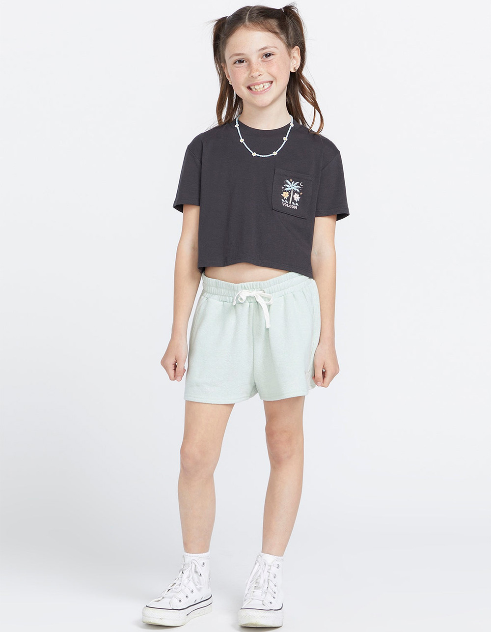 VOLCOM Lived In Lounge Frenchie Girls Shorts