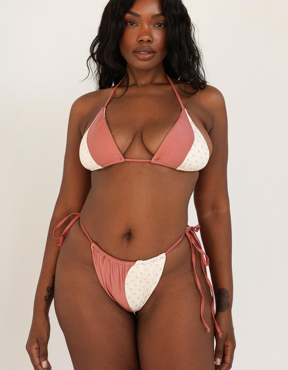 DIPPIN' DAISY'S Atlas Cheeky Bikini Bottoms - PINK