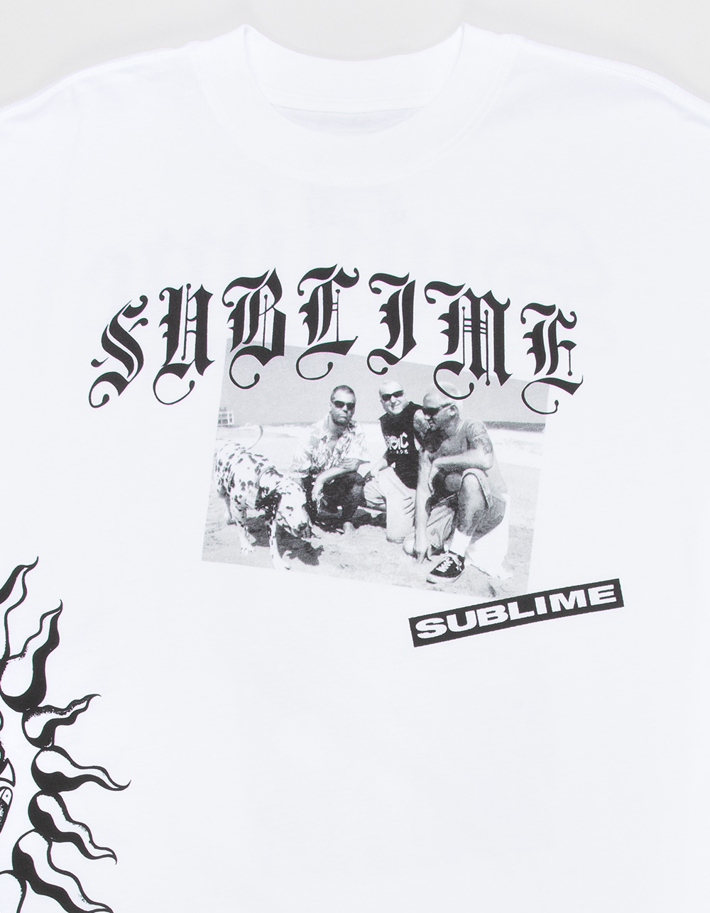 SUBLIME Collage Mens Boxy Tee - WHITE