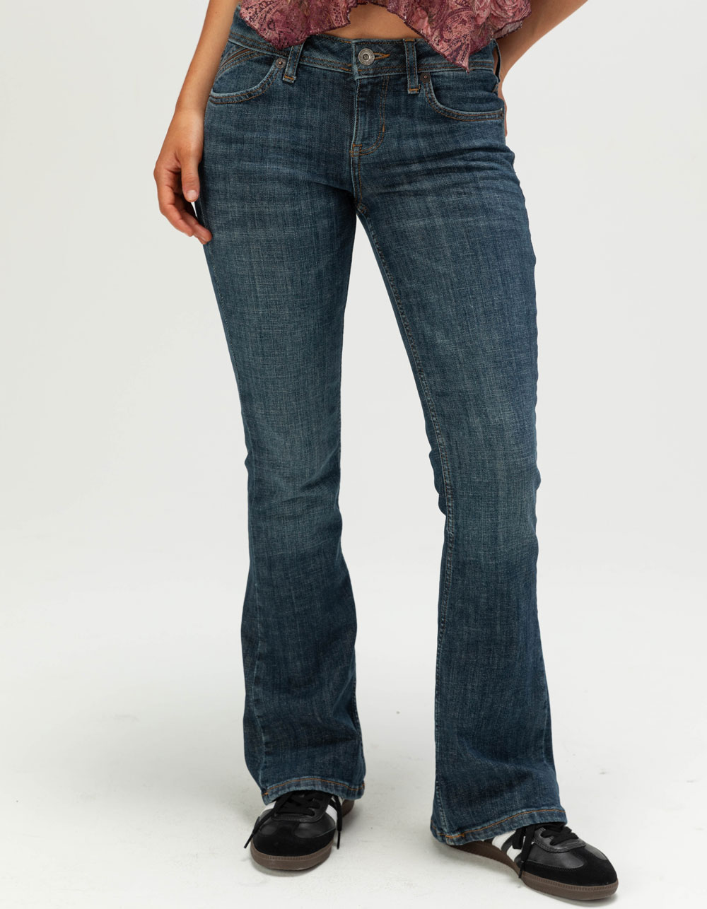 BDG Urban Outfitters Brooke Womens Low Rise Bootcut Jeans