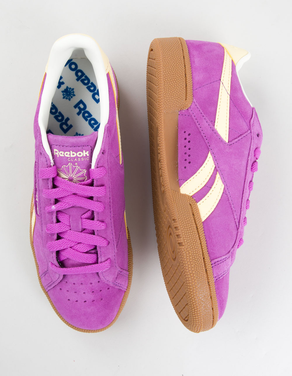 REEBOK Club C Grounds UK Womens Shoes - PURPLE