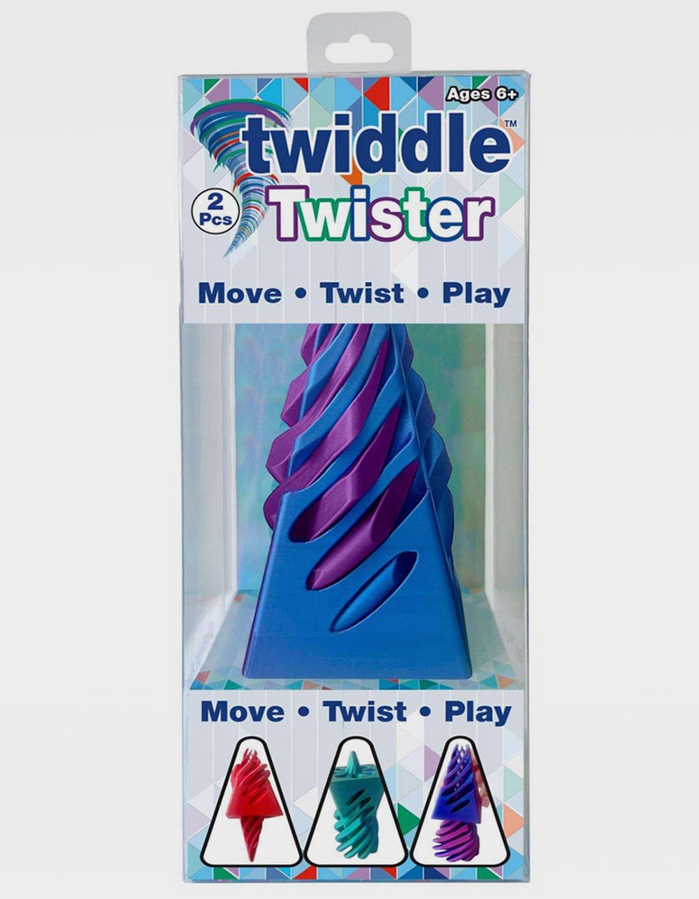 3D Mini Twiddle Twister Assorted Sensory Toys - MULTI