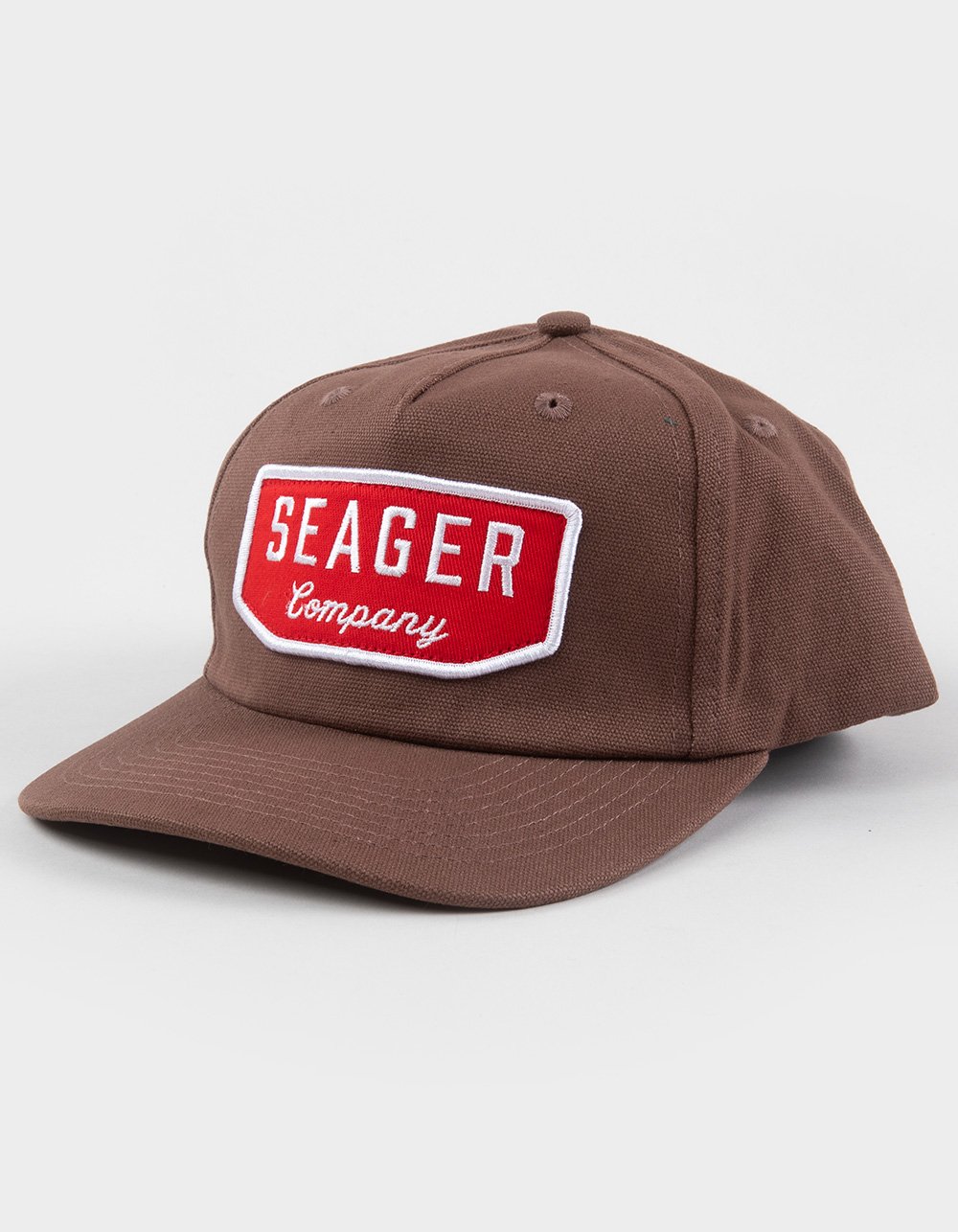 SEAGER Wilson Snapback Hat - BROWN