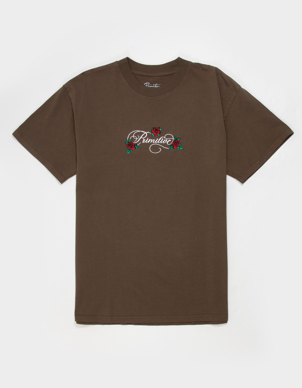 PRIMITIVE Mission II Mens Boxy Tee - BROWN