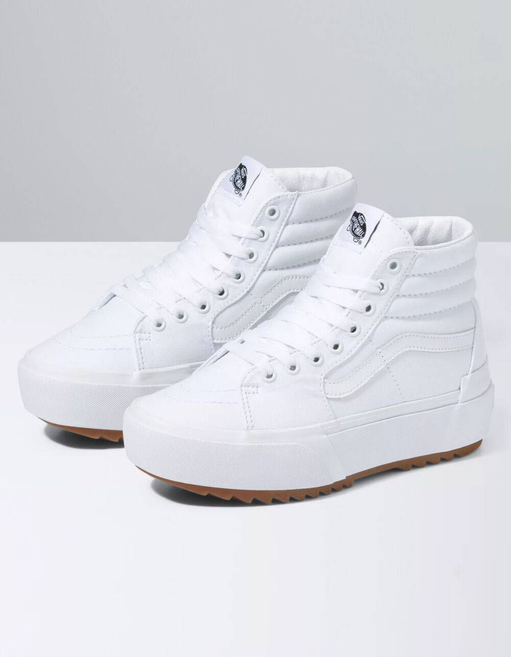 Canvas Stacked Womens Shoes - WHITE | Tillys