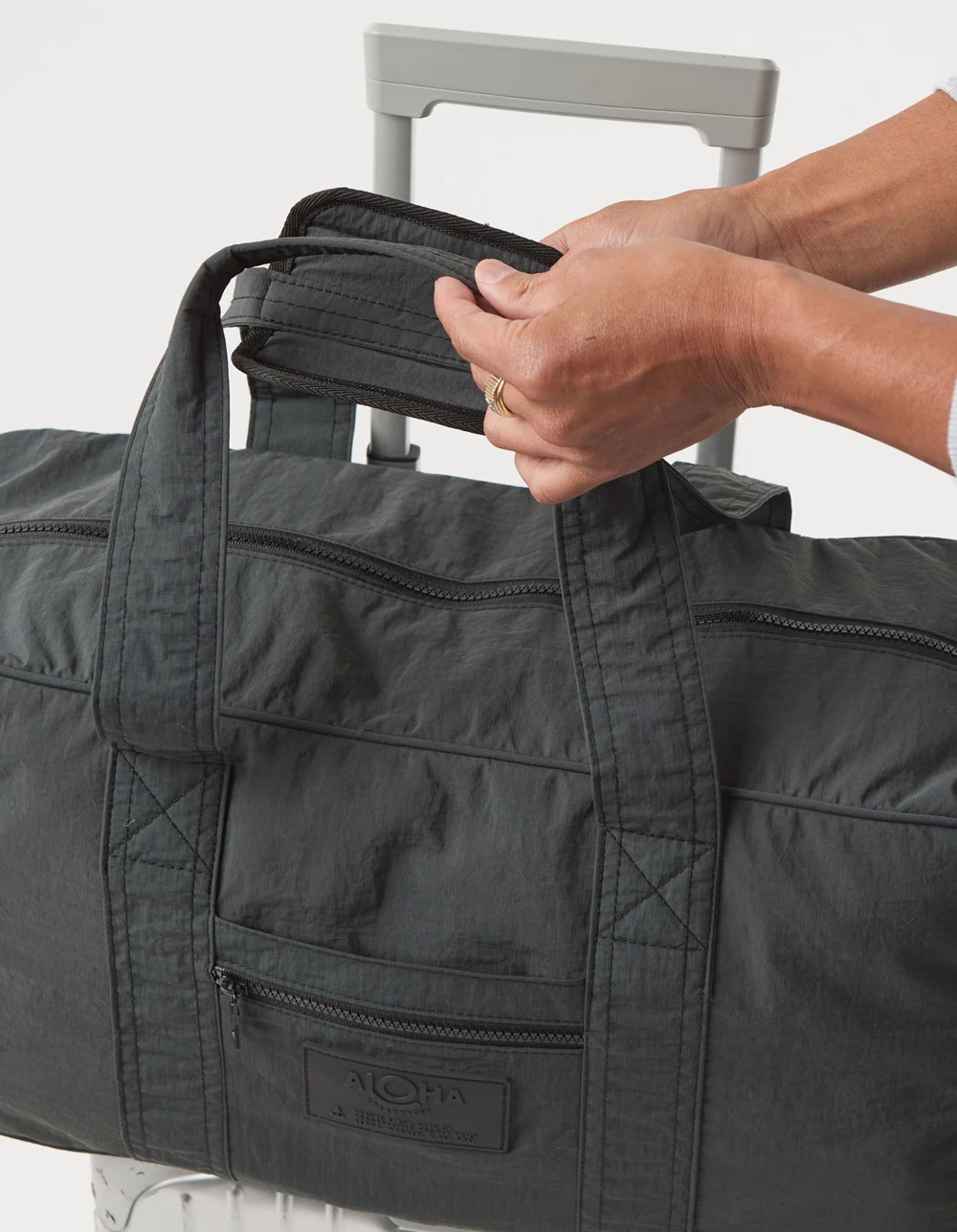 ALOHA COLLECTION Rodeo Weekender Bag - DENIM