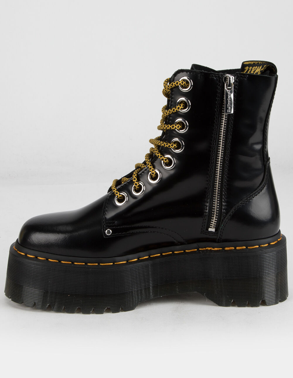 DR MARTENS Jadon Max Womens Platform Boots - BLACK | Tillys